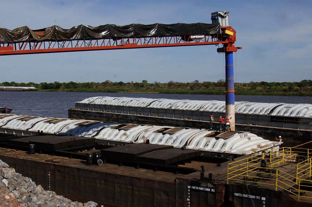 Com nova estrutura, Porto Murtinho vai exportar 20% da soja de MS