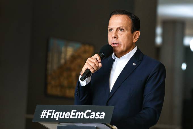 Coronavírus: Doria decide prorrogar quarentena em SP para até 10 de maio