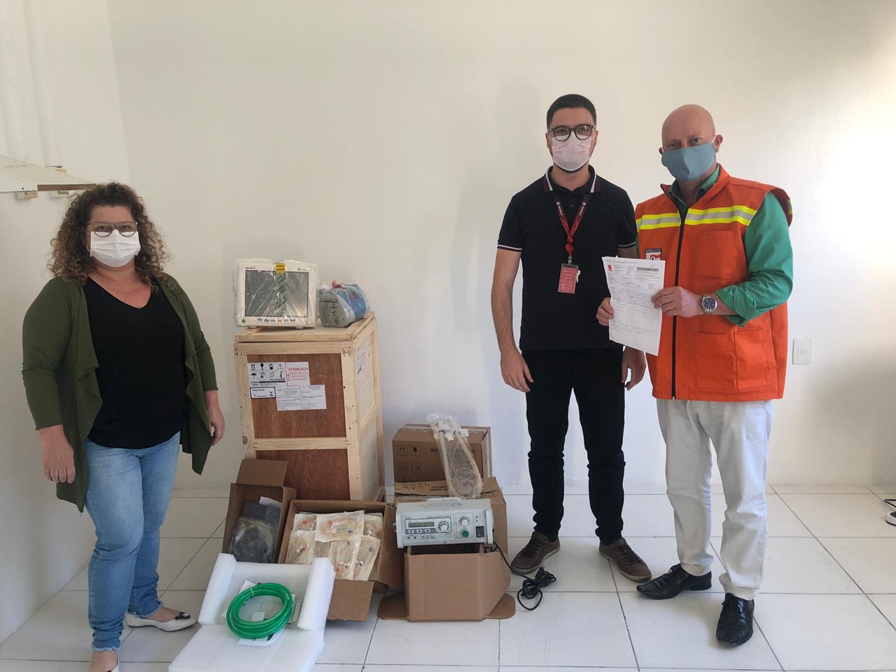 Portonave doa unidade semi-intensiva ao hospital municipal