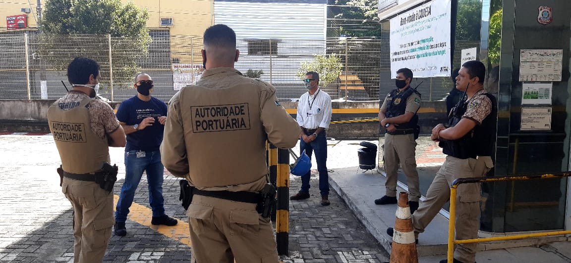 CODESA: Comitê de Prevenção à COVID-19 vistoria o Cais