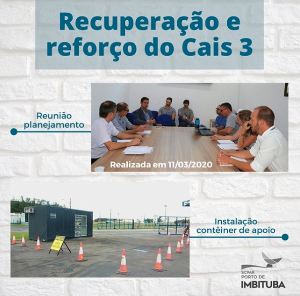 Porto de Imbituba: recuperação e reforço do Cais 3