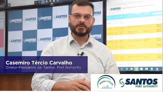 A Santos Port Authority está liderando uma campanha de adesão das empresas do Porto de Santos à onda de solidariedade contra o novo coronavírus