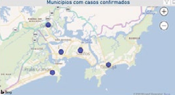 Santos é a quarta cidade mais afetada