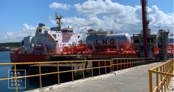 Porto de Sines recebeu, pela primeira vez, um navio tanque alimentado a GNL