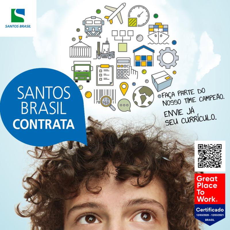 Santos Brasil está com duas vagas abertas para o Tecon Vila do Conde
