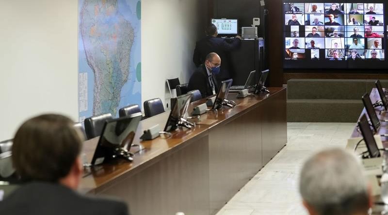 Em videoconferência com Bolsonaro, Skaf e grandes empresários falam sobre estratégias para a retomada das atividades