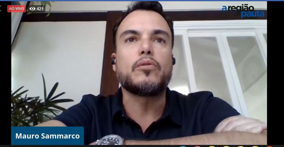 Mauro Sammarco participa de live sobre Coronavírus e fala de nova pesquisa sobre a doença
