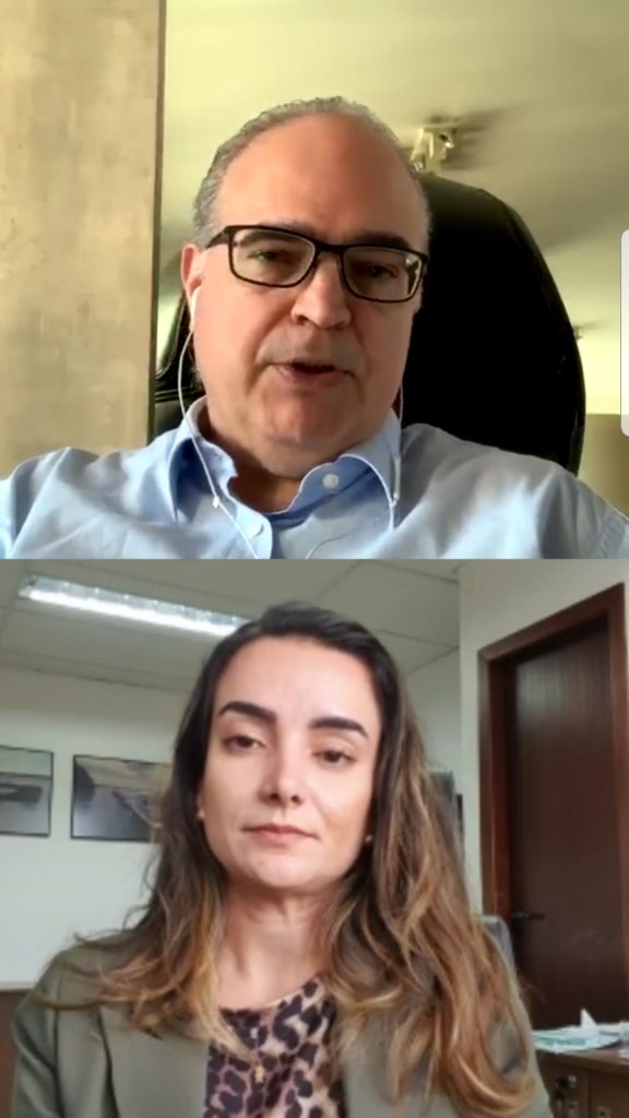 Gabriela Costa defende atração de investimentos e desburocratização durante live