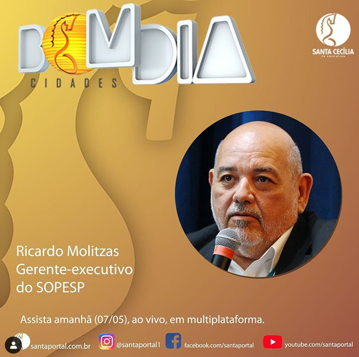 Não perca! Entrevista com o nosso Gerente Executivo Ricardo Molitzas, nas plataformas do Santaportal