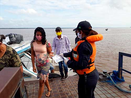 Capitania dos Portos da Amazônia Oriental atua no combate ao novo Coronavírus, em Belém-PA