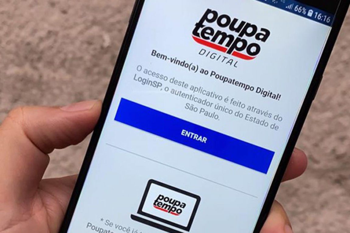 Aplicativo do Poupatempo oferece mais serviços