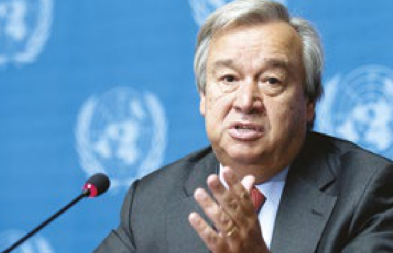 Secretário-geral da ONU critica os países que ignoram a OMS