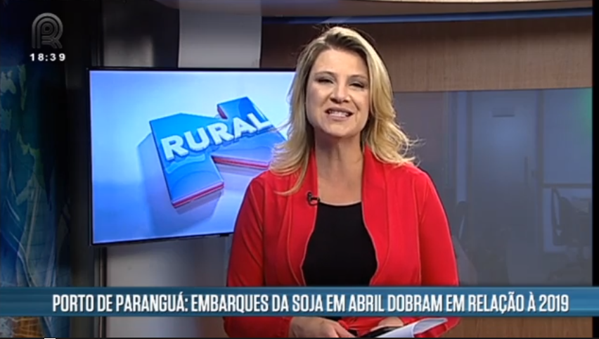 Paranaguá: embarques da soja dobraram no mês de abril em relação a 2019