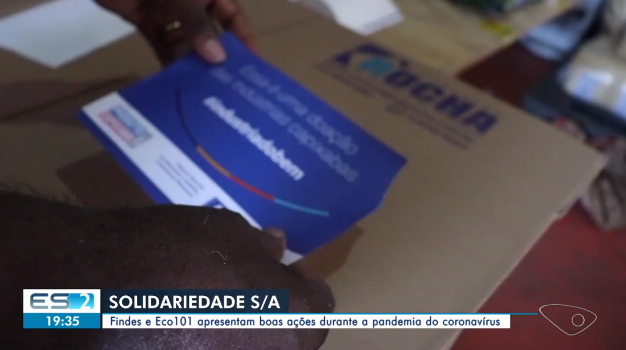 Findes e Eco101 apresentam boas ações durante a pandemia do coronavirus
