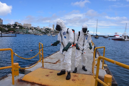 Porto de Salvador terá desinfecção na próxima segunda-feira (08)