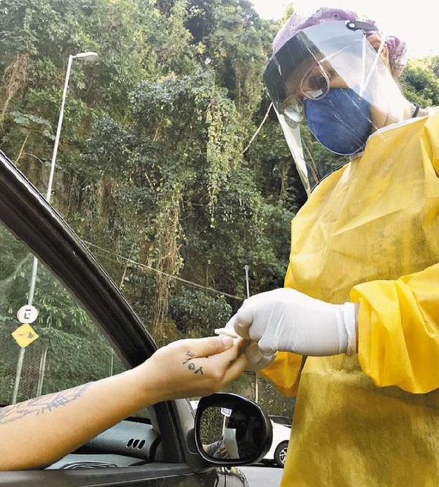 Testes rápidos em Santos apontam 5,7% de infectados