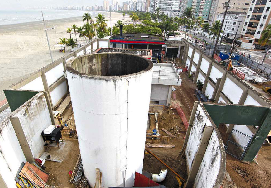 Programa Onda Limpa avança em Praia Grande