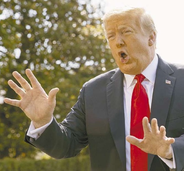 Trump afirma que muro ajuda a conter covid-19