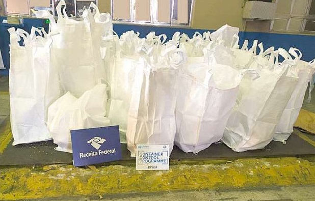 Sacas de café escondiam 557 quilos de cocaína