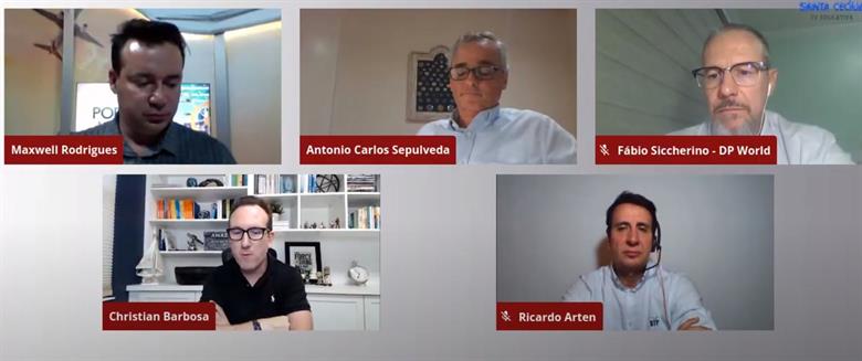 Futuro do Porto de Santos pós-pandemia foi debatido no Sistema Santa Cecília de Comunicação