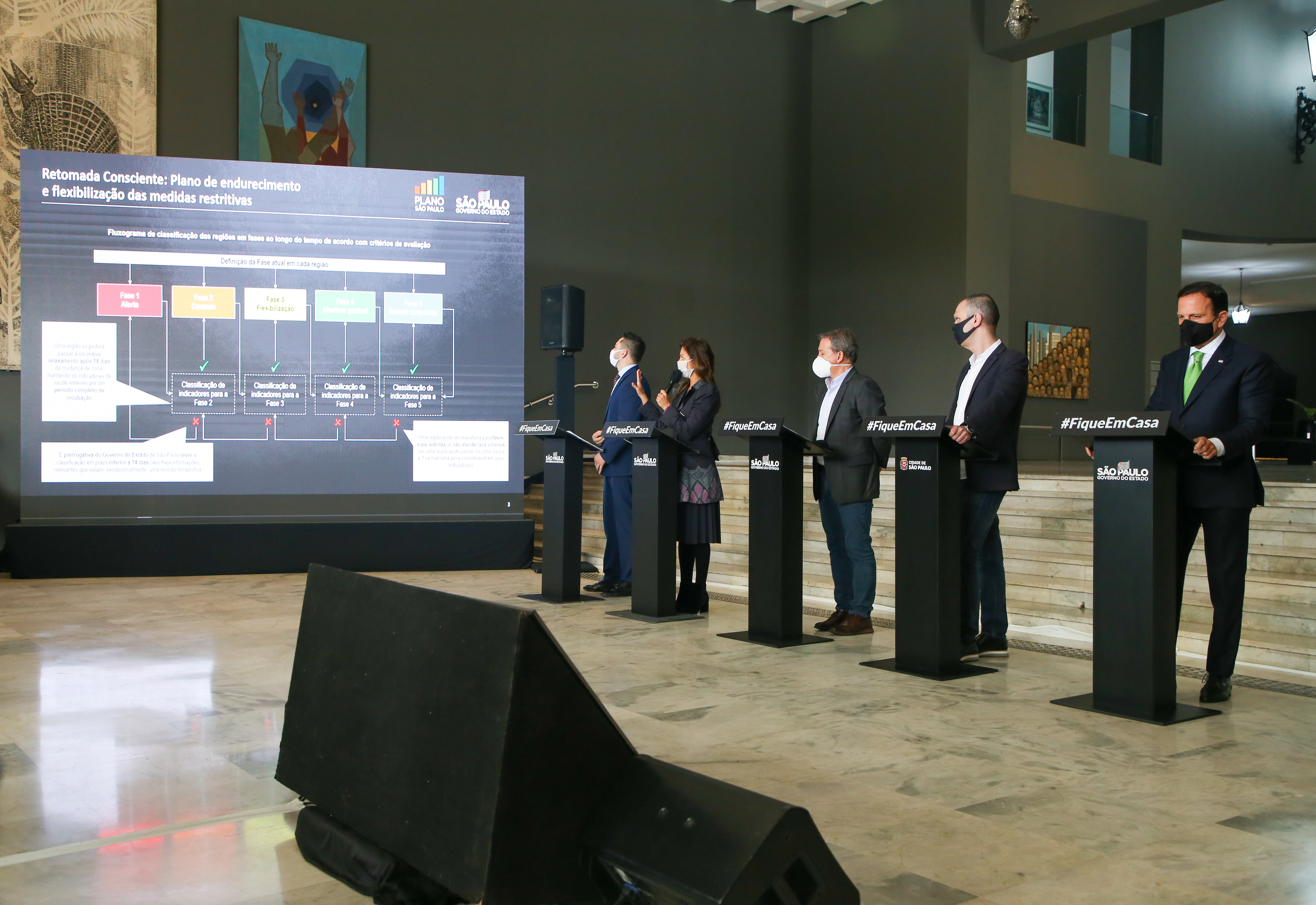 Governo de SP garante fornecimento de gás e água durante pandemia