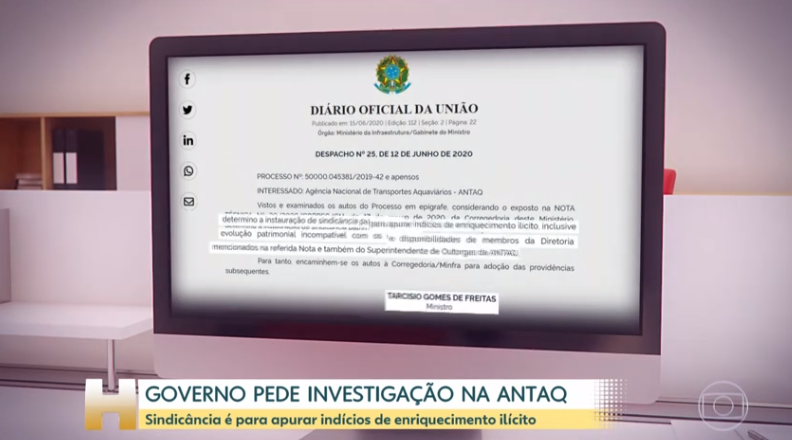 Governo manda investigar suspeitas de irregularidades na Antaq