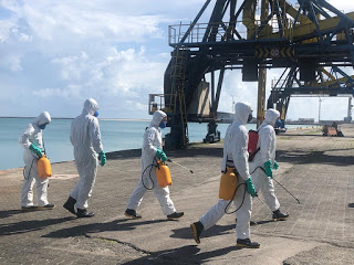 CDC e Capitania dos Portos firmam nova parceria para ação preventiva de desinfecção no Porto de Fortaleza