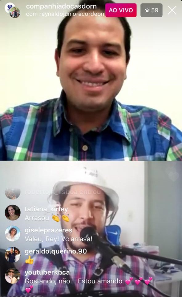 CODERN promove live junina para os colaboradores