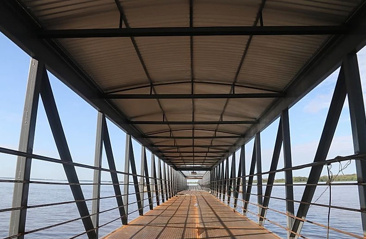 Obras do Terminal Hidroviário de Almeirim estão em fase final