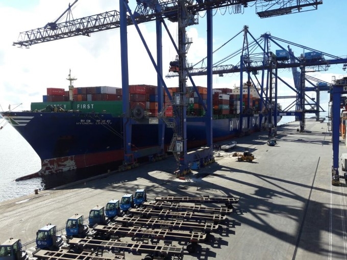 De janeiro a maio o TCP aumentou em 4,6% o volume de exportação