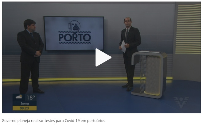 Armadora presta homenagem aos marítimos e ao Porto de Santos