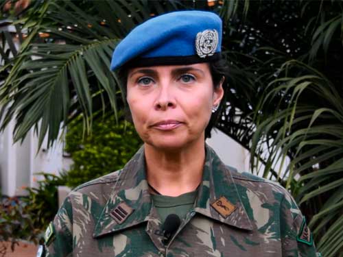 Oficial da Marinha recebe prêmio da Organização das Nações Unidas