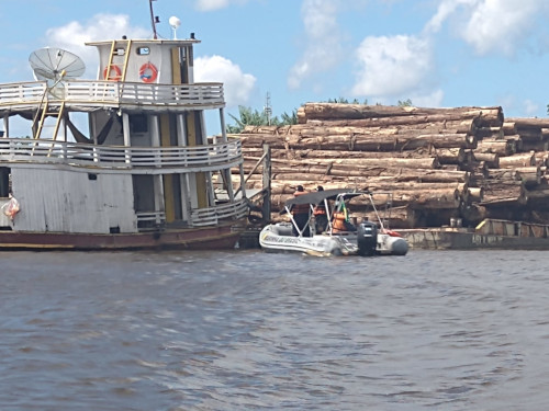 Capitania dos Portos da Amazônia Oriental apreende comboio durante operação ''Verde Brasil II"