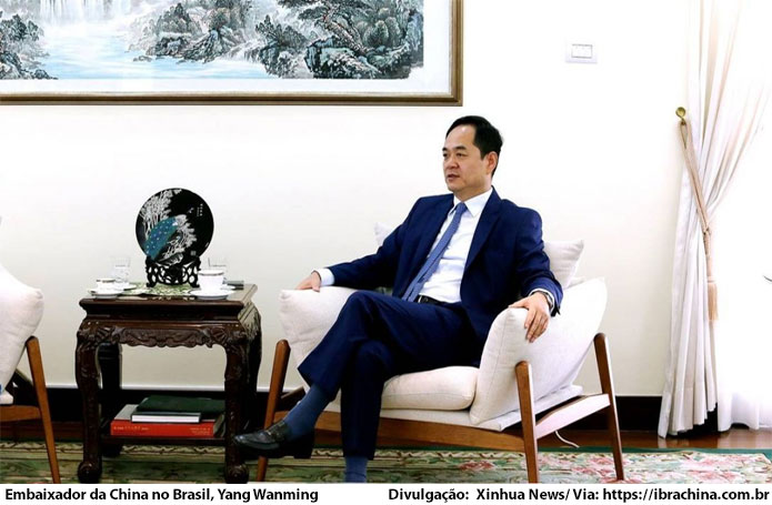 Embaixador chinês reforça cooperação, investimento e comércio com brasil e destaca geração de empregos