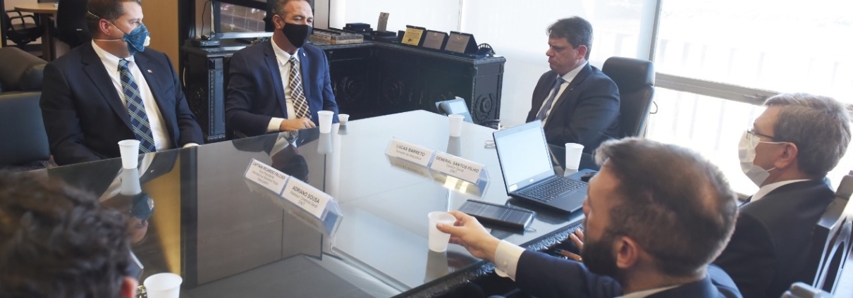 Presidente do Conapra se reúne com ministro da Infraestrutura