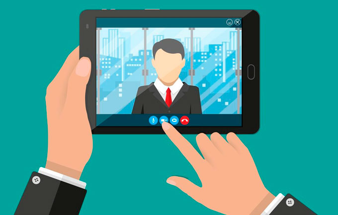 Chefes indecifráveis ficam mais difíceis nas videoconferências