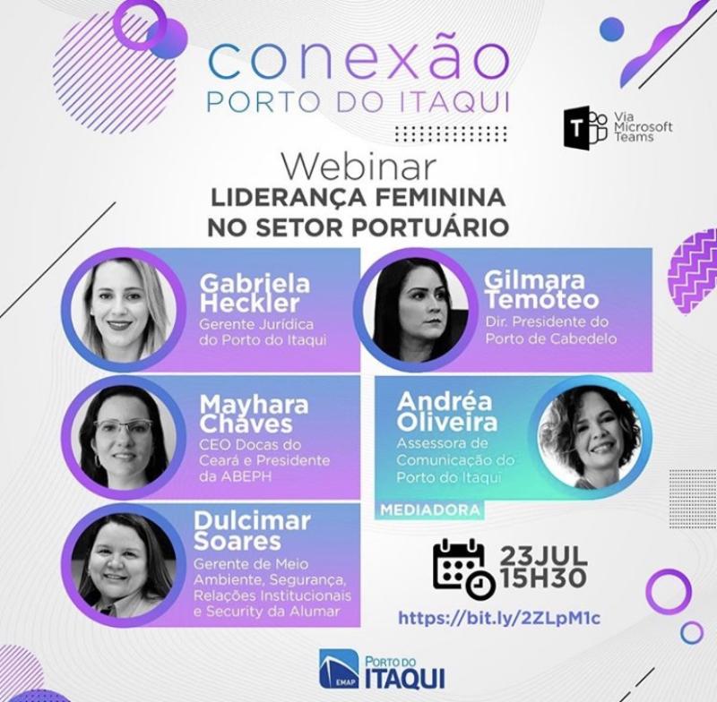 Liderança feminina é tema da série Conexão Porto do Itaqui