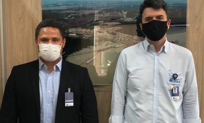 Porto do Itaqui recebe a visita do novo secretário de Meio Ambiente