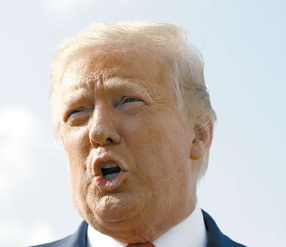 Trump: mortes por covid-19 diminuíram