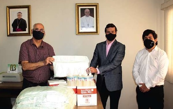 CIESP Santos celebra parceria com a Diocese