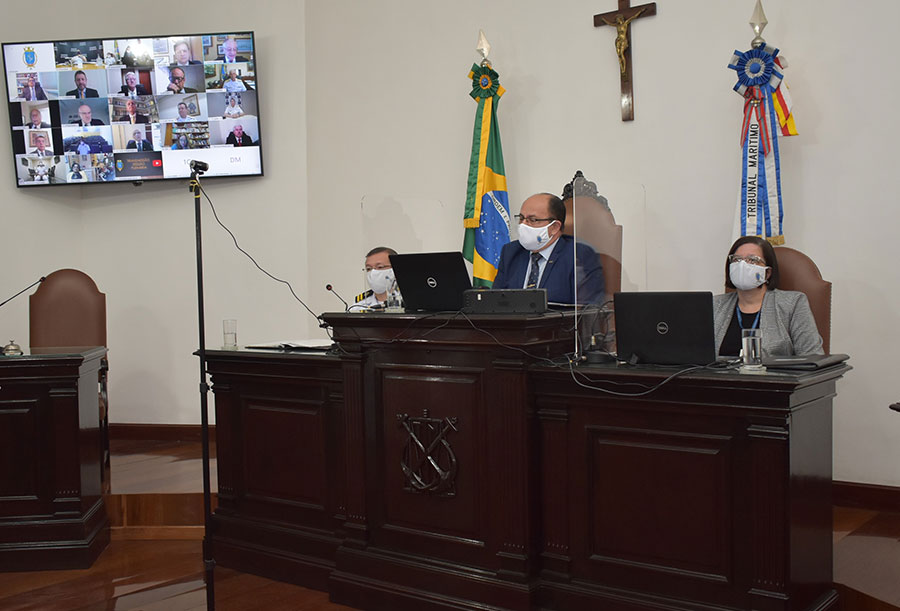 Tribunal Marítimo realiza sessão solene virtual alusiva aos seus 86 anos