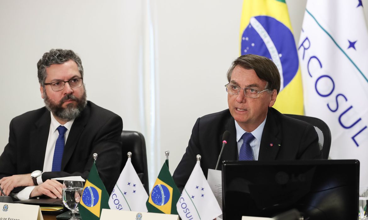 Bolsonaro: Mercosul é parte das soluções para recuperação pós-pandemia