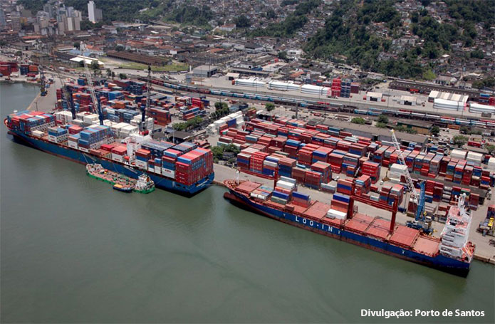 Embarques de soja crescem 54,8% e Porto de Santos bate recorde de movimentação de cargas