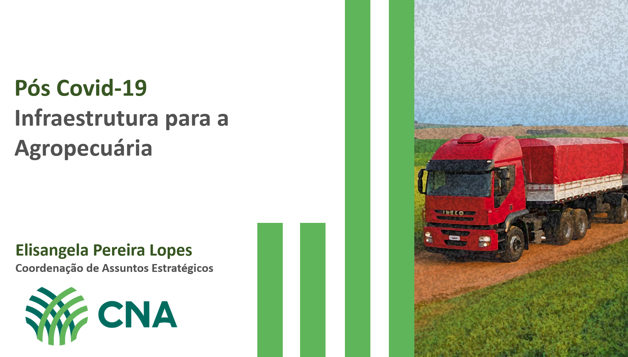 CNA participa de debate sobre a estrutura portuária brasileira