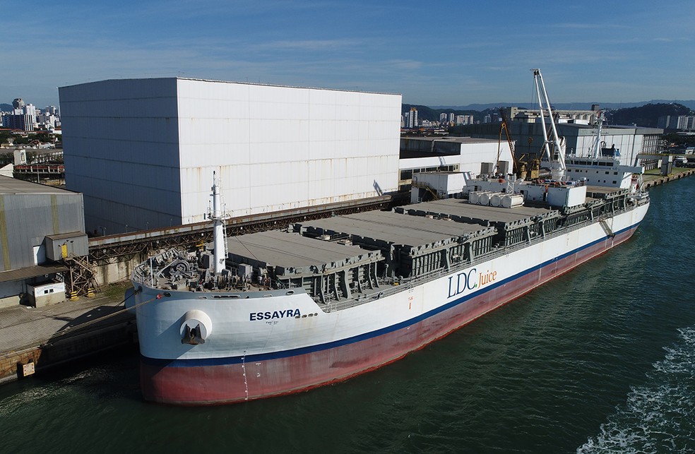 LDC investe em navios de exportação de suco