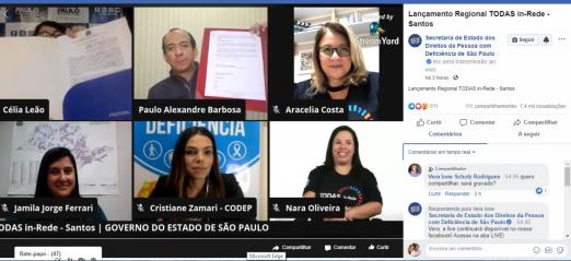 Santos ingressa em programa para dar voz e visibilidade a mulheres com deficiência  
