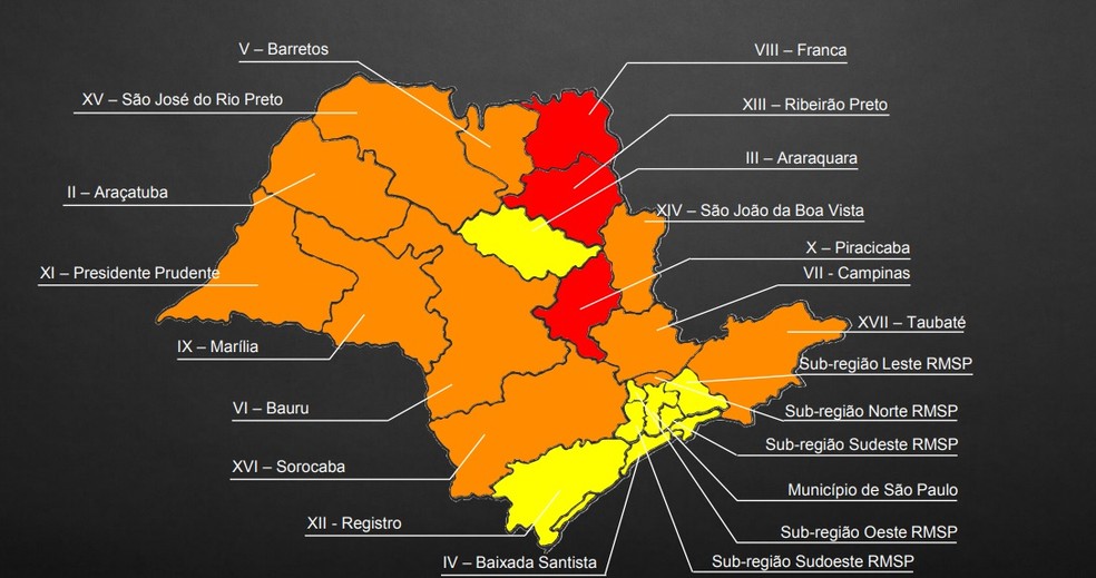 Baixada Santista e Vale do Ribeira seguem na fase amarela no Plano São Paulo pela 3ª semana
