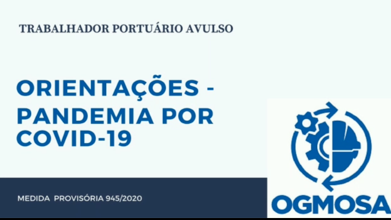 CODEBA: Orientações para trabalhador portuário avulso (covid-19)