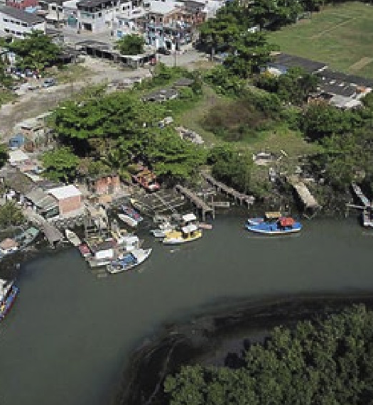 Piscinões vão combater as enchentes em Guarujá