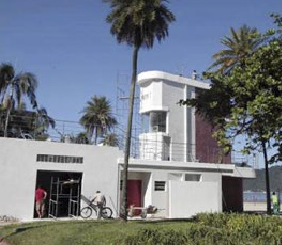 Nova sede da Escola Náutica em Santos
